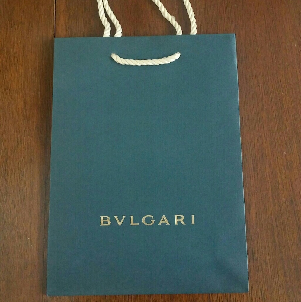 NEW Bulgari Shopping BAGS ($5 each)